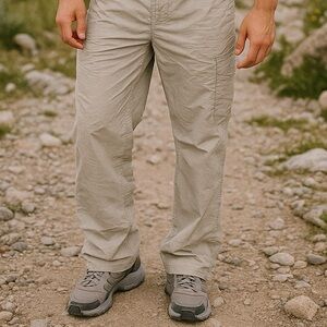 Cache Creek Tan Cargo Pants Size 38 Workwear Utility Outdoor Casual Durable